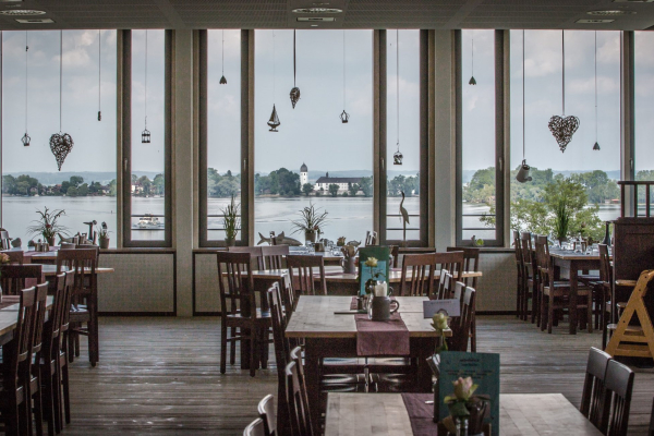 Panorama-Restaurant der Schlosswirtschaft Herrenchiemsee